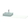 Image de Duravit - Console Xsquare 060h, 1600x 550 Mm, 1 Découpe À Gauche,