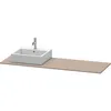Image de Duravit - Console Xsquare 060h, 1600x 550 Mm, 1 Découpe À Gauche,