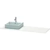 Image de Console Duravit Xsquare 060h, 1600x 550 Mm, 1 Découpe À Gauche,