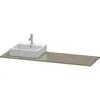 Image de Console Duravit Xsquare 060h, 1600x 550 Mm, 1 Découpe À Gauche,