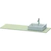 Image de Console Duravit Xsquare 060h, 1600x 550 Mm, 1 Découpe À Droite,