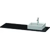 Image de Console Duravit XSquare, 1 découpe à droite, 1600x16x550mm, XS060HR4040