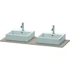 Image de Duravit - Console Xsquare 063g, 1400x 550 Mm, 2 Découpes,