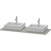 Image de Duravit - Console Xsquare 063g, 1400x 550 Mm, 2 Découpes,
