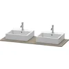 Image de Duravit - Console Xsquare 063g, 1400x 550 Mm, 2 Découpes,