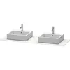Image de Duravit - Console Xsquare 063h, 1600x 550 Mm, 2 Découpes,
