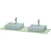 Image de Duravit - Console Xsquare 063h, 1600x 550 Mm, 2 Découpes,