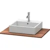 Image de Duravit - Console Xsquare En Bois Massif 061d, 800 X 550 Mm, 1