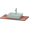 Image de Console en bois massif Duravit XSquare, 1 découpe, 1000x20x550mm, XS061E07777