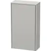 Image de Duravit XSquare Armoires mi-hautes, 1 porte butée gauche, 2 tablettes en verre, 500x896x236mm, XS1303L0707