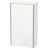 Image de Duravit XSquare Armoires mi-hautes, 1 porte butée gauche, 2 tablettes en verre, 500x896x236mm, XS1303L3636