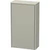 Image de Duravit XSquare Armoires mi-hautes, 1 porte butée gauche, 2 tablettes en verre, 500x896x236mm, XS1303L6060