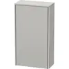 Image de Duravit XSquare Armoires mi-hautes, 1 porte butée à droite, 2 tablettes en verre, 500x896x236mm, XS1303R0707