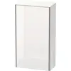 Image de Duravit XSquare Armoires mi-hautes, 1 porte butée à droite, 2 tablettes en verre, 500x896x236mm, XS1303R2222