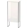 Image de Duravit XSquare Armoires mi-hautes, 1 porte butée gauche, 2 tablettes en verre, 500x1136x236mm, XS1304L4949