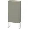 Image de Duravit XSquare Armoires mi-hautes, 1 porte butée gauche, 2 tablettes en verre, 500x1136x236mm, XS1304L9292