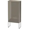Image de Duravit XSquare Armoires mi-hautes, 1 porte butée à droite, 2 tablettes en verre, 500x1136x236mm, XS1304R8989