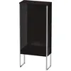 Image de Duravit XSquare Armoires mi-hautes, 1 porte butée à droite, 2 tablettes en verre, 500x1136x236mm, XS1304R4040