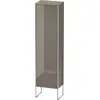 Image de Duravit XSquare armoire haute, 1 porte butée à droite, 4 tablettes en verre, 500x2016x356mm, XS1314R8989
