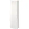 Image de Duravit XSquare armoire haute, 1 porte butée à droite, 4 tablettes en verre, 500x1776x356mm, XS1313R2222