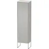 Image de Duravit XSquare Armoires hautes, 1 porte butée gauche, 4 tablettes en verre, 500x2016x356mm, XS1314L0707