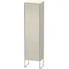 Image de Duravit XSquare Armoires hautes, 1 porte butée gauche, 4 tablettes en verre, 500x2016x356mm, XS1314L9191