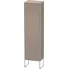 Image de Duravit XSquare Armoires hautes, 1 porte butée gauche, 4 tablettes en verre, 500x2016x356mm, XS1314L4343