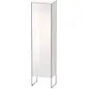 Image de Duravit XSquare Armoires hautes, 1 porte butée gauche, 4 tablettes en verre, 500x2016x356mm, XS1314L8585