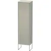 Image de Duravit XSquare Armoires hautes, 1 porte butée gauche, 4 tablettes en verre, 500x2016x356mm, XS1314L6060