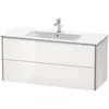Image de Duravit - Xsquare Vanity Unit À Suspension Murale 121,0 X 47,8 Cm,