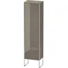 Image de Duravit XSquare Armoires hautes, 1 porte butée gauche, 4 tablettes en verre, 500x2016x356mm, XS1314L8989