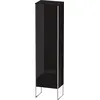 Image de Duravit XSquare Armoires hautes, 1 porte butée gauche, 4 tablettes en verre, 500x2016x356mm, XS1314L4040
