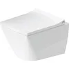 Image de Duravit - Wc Mural Compact Viu 251109, Sans Jante, 370x480 Mm,