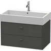 Image de Duravit - Brioso Meuble Sous-lavabo Suspendu 78,4 X 45,9 Cm, 2