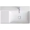 Image de Duravit - Durasquare Lavabo, 80x47cm, 1 Trou Pour Robinet, Sans
