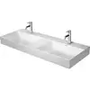 Image de Duravit - Durasquare Lavabo Double Pour Meuble, 120x47cm, Sans