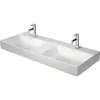 Image de Duravit - Durasquare Lavabo Double Pour Meuble, 120x47cm, Sans