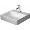 Image de Duravit - Durasquare - Lavabo 50x47 Cm, Avec Un Trou Pour Robinet, Duraceram, Blanc Alpin 2353500041