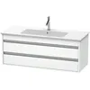 Image de Duravit - Ketho Meuble Sous-lavabo Suspendu 6431, 2 Tiroirs, Avec