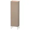 Image de Duravit L-Cube armoires mi-hautes, 1 porte charnière à droite, 400x243x1320mm, LC1168R7575