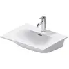 Image de Duravit Lave-mains Viu 234463, 630 mm, avec trop-plein, avec table de robinetterie, 1 trou de robinet, 2344630000