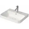 Image de Duravit Happy D.2 Plus Évier À Poser, 1 Trou De Coulée, 600x460