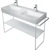 Image de Duravit DuraSquare verre 1164x380 mm, pour console métallique 003117/ 003118, 0099708200