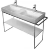 Image de Duravit - Durasquare Console En Métal 126,5x45,1cm, Pour Lavabo