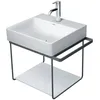 Image de Duravit - Durasquare Console Murale En Métal 565x451 Mm, Pour