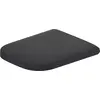 Image de Duravit Happy D.2 Abattant WC Anthracite mat avec amortisseur de fermeture et charnières inox