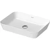 Image de Duravit - Vier Cape Cod, 550x400 Mm, Sans Table De Robinetterie,