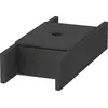 Image de Compartimentage intérieur universel Duravit à monter ultérieurement, couvercle inclus, noir diamant, pour meubles sous-lavabo, UV995500000
