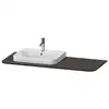 Image de Duravit - Happy D.2 Plus Console Hp031k, 1300x550 Mm, 1 Découpe À