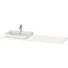 Image de Duravit - Happy D.2 Plus Console Hp031h, 1600x550 Mm, 1 Découpe À